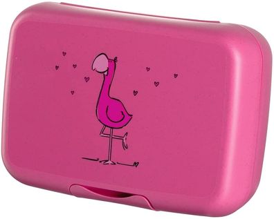 Leonardo boîte à pain rose Flamingo Bambini