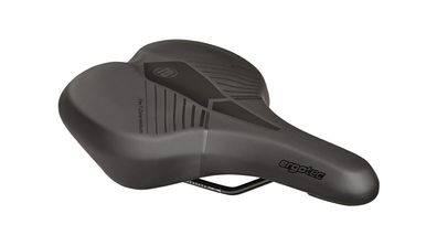 Ergotec Sattel Comfort PLUS - soft, 261x215, Sitzknochenweite 12-18cm, schwarz