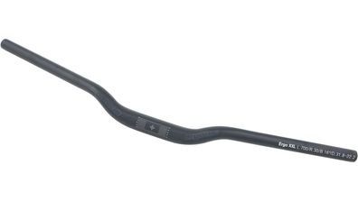 Ergotec Lenker ERGO XXL 31,8 - 700x30x16°, Safety Level 5, DB, schwarz matt