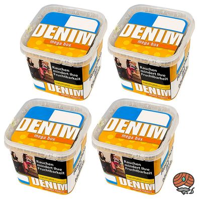 Denim Volumentabak Mega Box 4x 210g Eimer