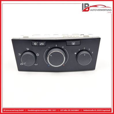 Heizungsbetätigung Klimabedienteil 13308176 OPEL ZAFIRA B 1.7 CDTI GM