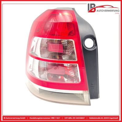 Rückleuchte links mit Lampenträger 13349825 OPEL ZAFIRA B 1.7 CDTI AL Original