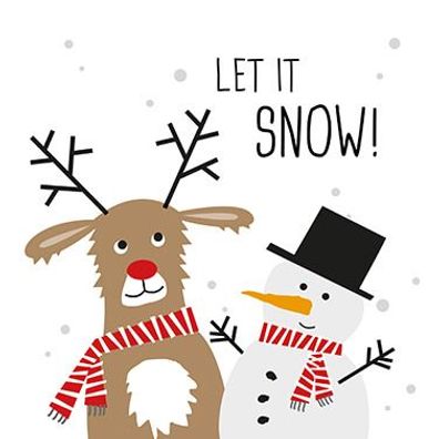 PPD Snow Friends 33x33 cm