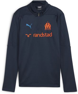 Puma Kinder Crew Sweatshirt OM Training 1/4 Zip Top Jr 778223