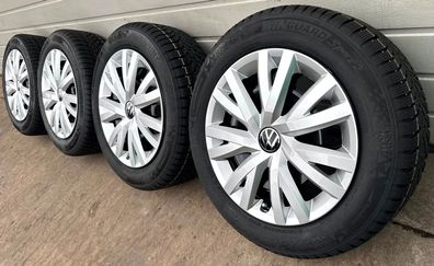 4x Original Golf VIII 5G 16 Zoll Winterräder Stahlfelgen 5Q0601027BQ DOT2 NEU