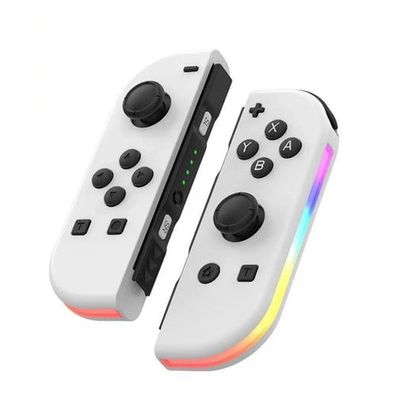 Joypad (L/R) kompatibel mit Switch, Gamepad Controller mit LED/Turbo/Wake-up/Screensh