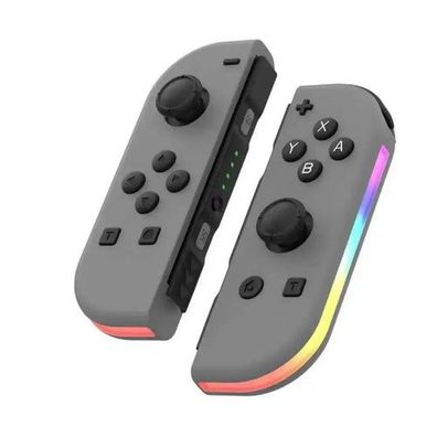 Joypad (L/R) kompatibel mit Switch, Gamepad Controller mit LED/Turbo/Wake-up/Screensh