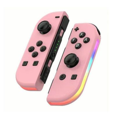 Joypad (L/R) kompatibel mit Switch, Gamepad Controller mit LED/Turbo/Wake-up/Screensh