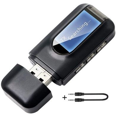 Bluetooth 5.1 USB AUX Audio Adapter Sender / Empfänger