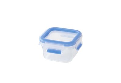 EMSA Frischhaltedose Clip&Close 200 ml quadratisch transparent / blau