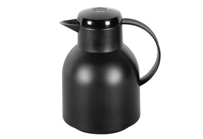EMSA Isolierkanne Samba 1 l schwarz-transluzent – 2er Vorteilset