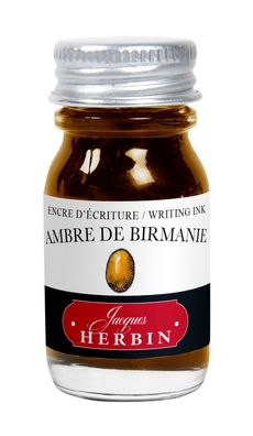 Herbin Tinte f. Füller 10ml bernsteinfarben