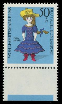 BRD 1968 Nr 574 postfrisch URA X7F0F36