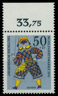 BRD 1970 Nr 653 postfrisch ORA X7F3856