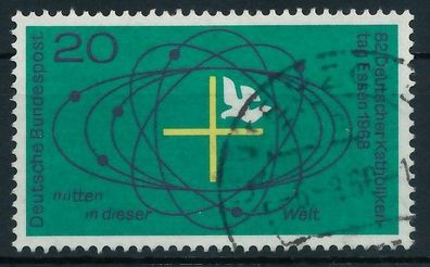BRD 1968 Nr 568 gestempelt X7F986A