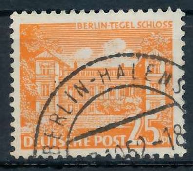 BERLIN Abarten Nr 50II gestempelt X920502