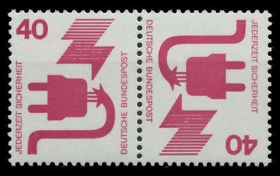 BRD BUND Zusammendruck Nr K12 postfrisch WAAGR PAAR S9799EE