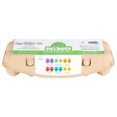Meinl Nino Egg Shaker Set Soft Sound