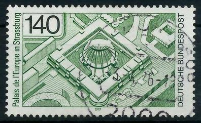 BRD BUND 1977 Nr 921 zentrisch gestempelt X93603A