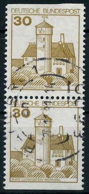 BRD BUND Zusammendruck Nr 914CIu+914DIu gestempelt SENKR X9360F2