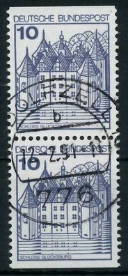BRD BUND Zusammendruck Nr 913CIu+913DIu zentrisch gestempelt X93610A