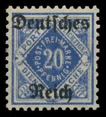 Deutsches REICH Dienstmarken 1920 Nr 55X ungebraucht X9367E2