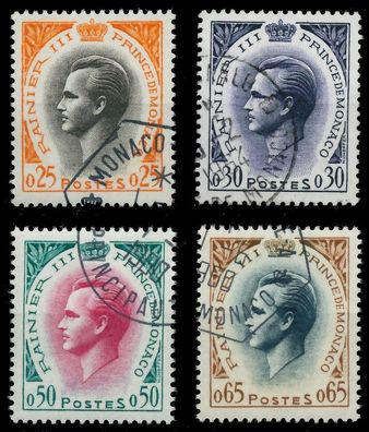 MONACO 1960 Nr 657-660 gestempelt X3B3942