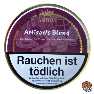 ASHTON Pfeifentabak Artisan's Blend 50g Dose
