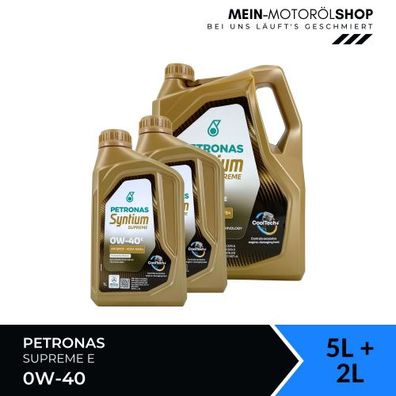 Petronas Syntium Supreme E 0W-40 5 + 2 Liter