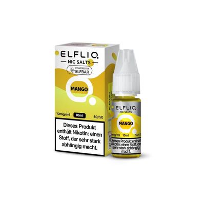 ELFLIQ Mango Nikotinsalz Liquid 10 ml