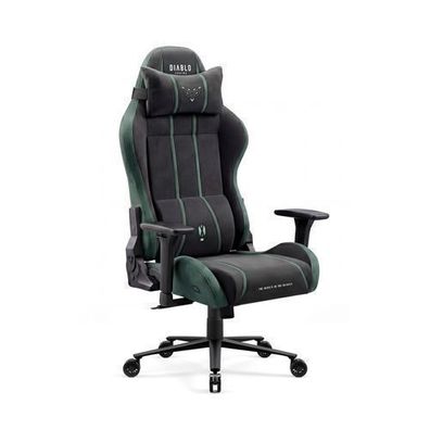 Gaming-Sessel aus Stoff, schwarz-grün, Diablo X-One 2.0 Forest Green Normal