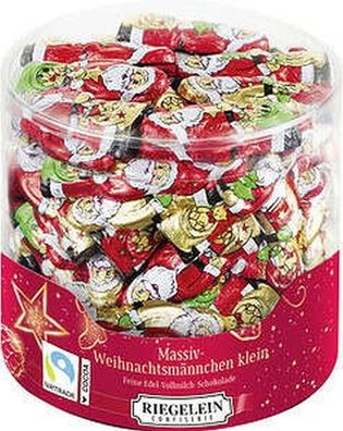 Riegelein Weihnachtsmann massiv klein 525 g (ca. 70 Stück)