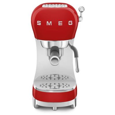 Gebrauchsspuren: SMEG ECF02RDEU Espressomaschine Rot