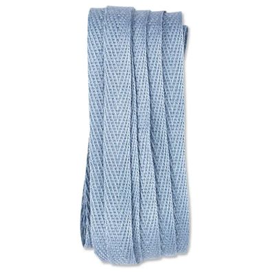 Ava & Yves Geschenkband Baumwolle puder blau