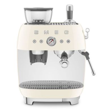 Gebraucht - Wie neu: Espressomaschine mit Mahlwerk EGF03 Creme
