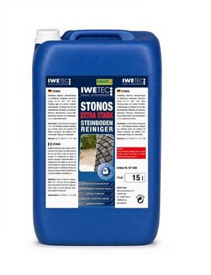 Iwetec Stonos extra stark , Steinbodenreiniger 15 Liter