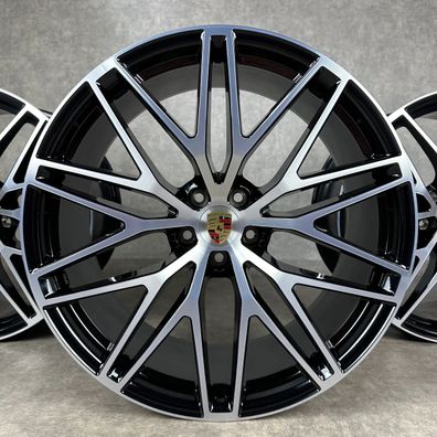 Porsche Macan III 21" Original RS Spyder Felgen T S GTS TOP 95B044668H neuwertig