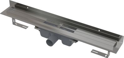 Alcadrain APZ16 Wall Duschrinne mit Rand für den vollen Rost 750mm