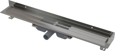 Alcadrain APZ116 Wall Low Duschrinne mit Rand für den vollen Rost 1050mm