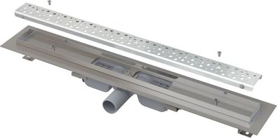 Alcadrain APZ111-950M Low Duschrinne Antivandal mit Rost