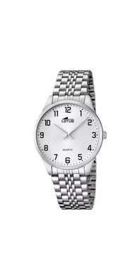Lotus Classic Steel Herrenuhr Weiß Edelstahl 15883/1