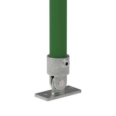Rohrverbinder | Gelenkfuß | 169C42 | 42,4 mm | 1 1/4" | Feuerverzinkt u