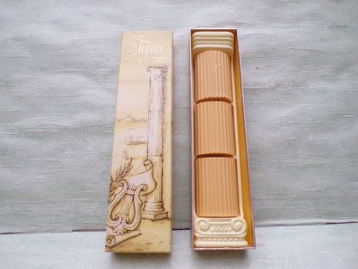 ALT Vintage Avon Topaze 3x85g Seife "Säule" RAR