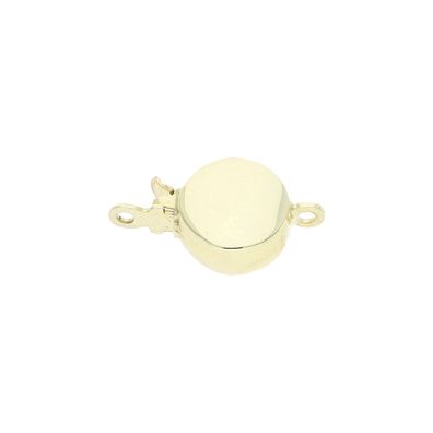 Perlen Verschluss klein Gold 585 poliert 25326661 Secondhand, getragen, wie neu