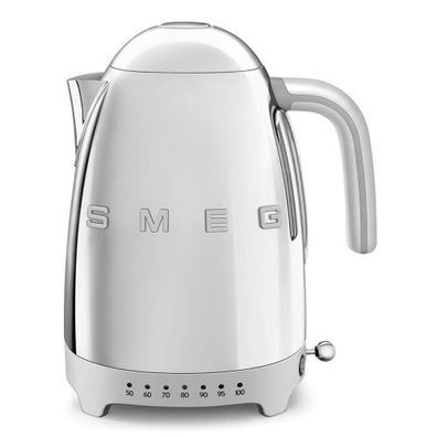 Leichte Gebrauchsspuren: SMEG Wasserkocher 50´s Stahl KLF04SS