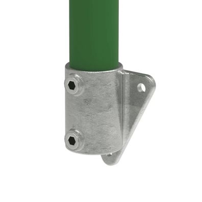 Rohrverbinder | Wandhalter Dreieckflansch | 146B34 | 33,7 mm | 1" | Feuerverzinkt u