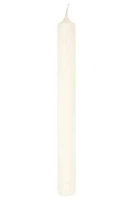 Fink CANDLE, getauchte Titankerze, Paraffin, creme, L. 40 cm, B. 40 cm, H. 40 cm,