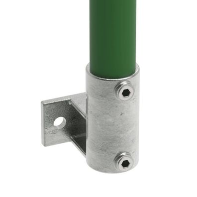 Rohrverbinder | Wandhalter Platte horizontal | 145B34 | 33,7 mm | 1" | Feuerverzinkt