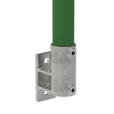 Rohrverbinder | Wandhalter Platte vertikal | 144B34 | 33,7 mm | 1" | Feuerverzinkt u