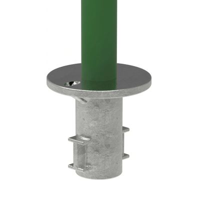 Rohrverbinder | Bodenhülse | 134C42 | 42,4 mm | 1 1/4" | Feuerverzinkt u